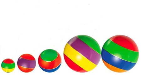 Купить Мячи резиновые (комплект из 5 мячей различного диаметра) в Бородине 